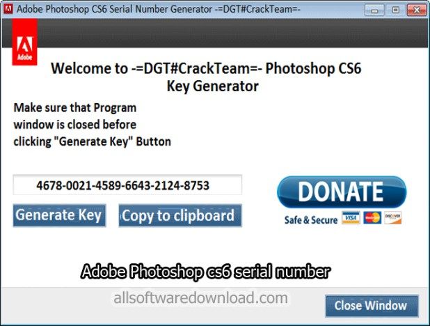 Adobe Photoshop Crack Serial Key